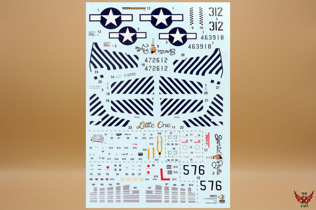 Arma Hobby 1/72 P-51D Mustang Very Long Range