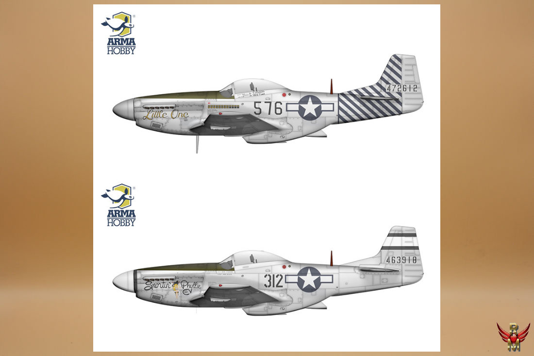 Arma Hobby 1/72 P-51D Mustang Very Long Range
