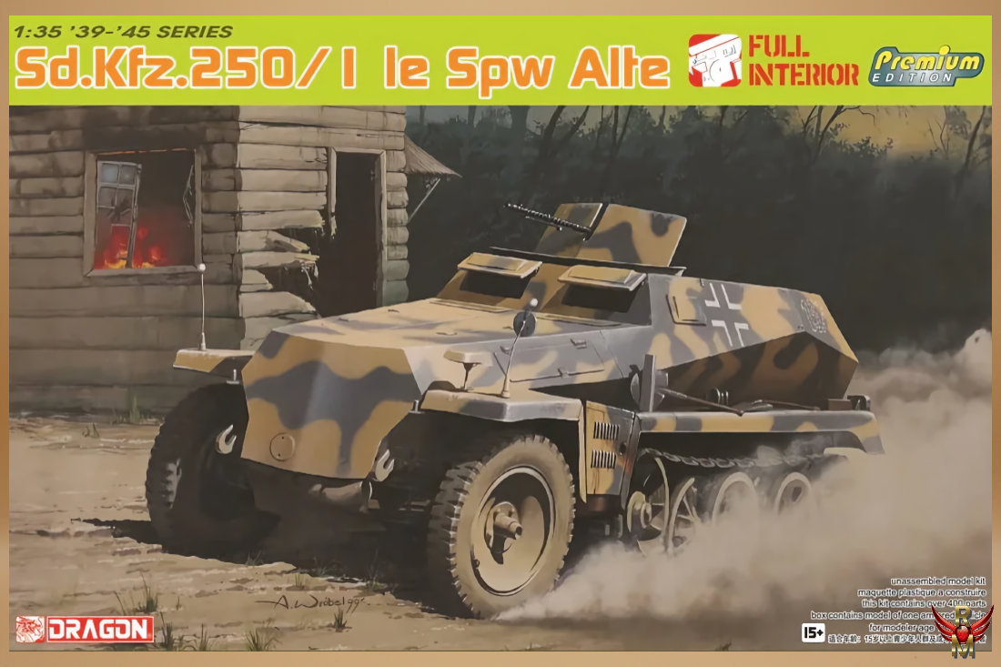 Dragon 1/35 Sd Kfz 250/1 le Spw Alte Premium Edition