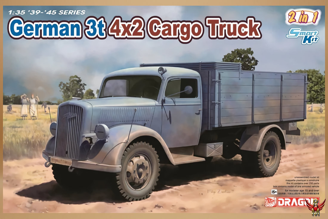 Dragon 1/35 German 3t 4x2 Cargo Truck