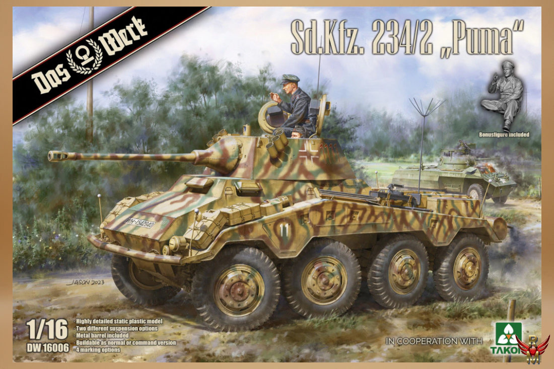 Das Werk 1/16 Sd Kfz 234/2 Puma