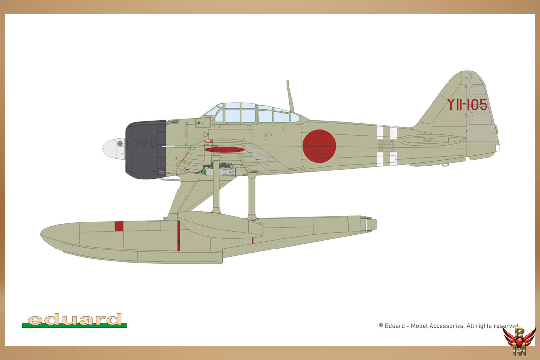 Eduard 1/48 Nakajima A6M2-N Rufe Weekend Edition
