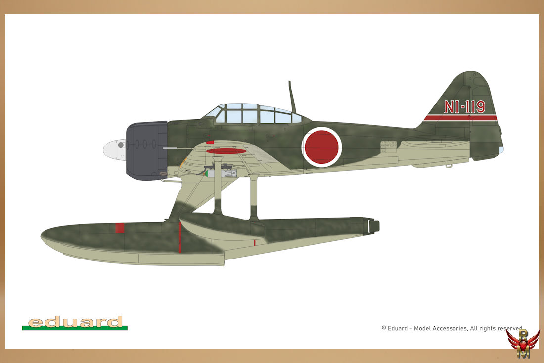 Eduard 1/48 Nakajima A6M2-N Rufe Weekend Edition
