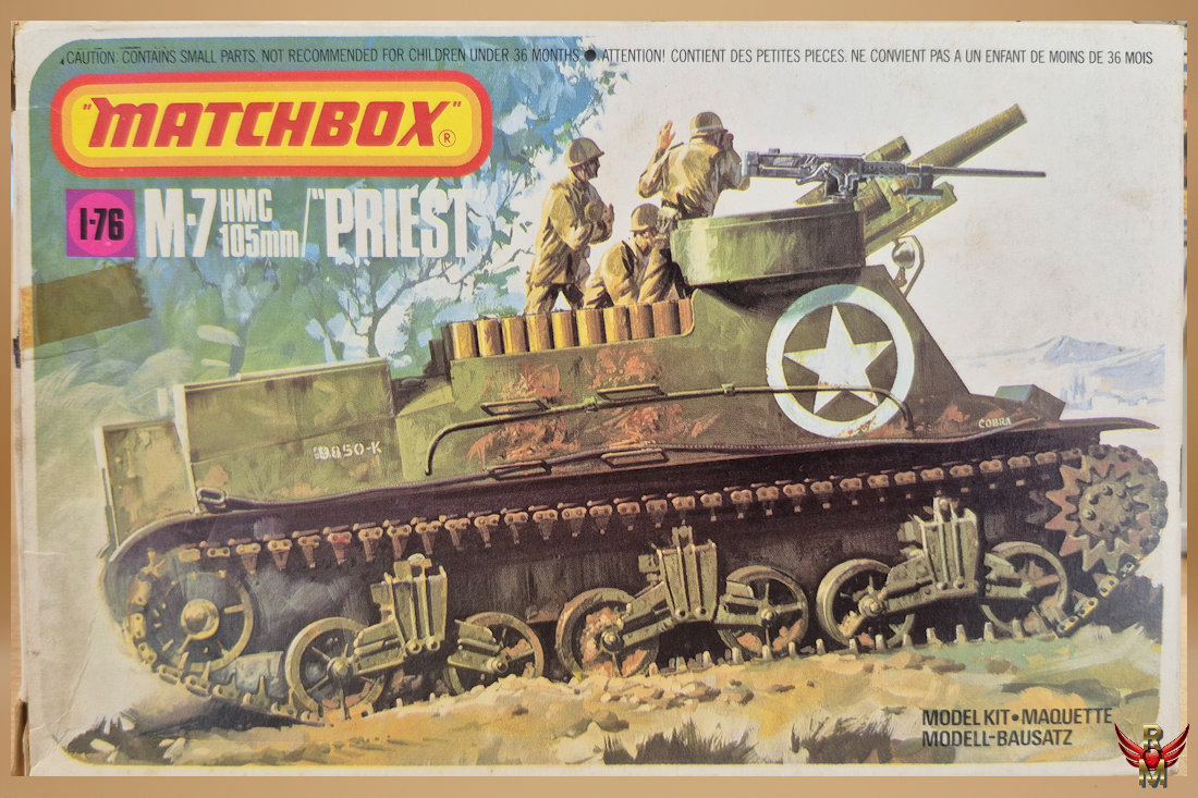 Matchbox 1/76 M-7 HMC 105mm Priest