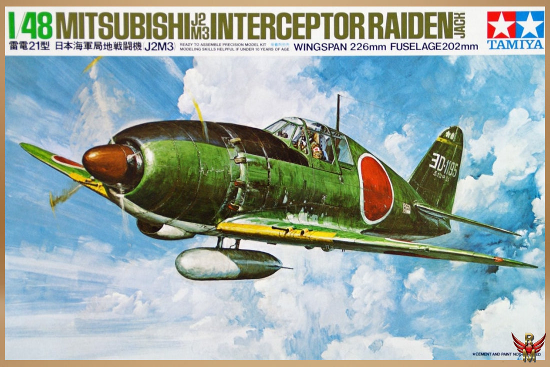 Tamiya 1/48 Mitsubishi J2M3 Interceptor Raiden Jack