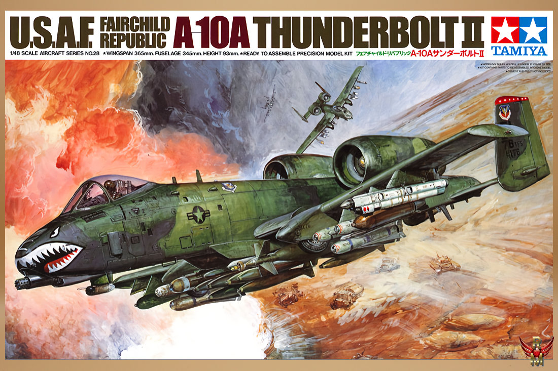 Tamiya 1/48 USAF Fairchild Republic A-10A Thunderbolt II