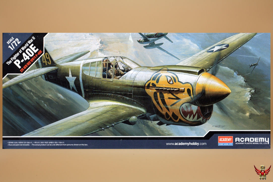 Academy 1/72 P-40E The Fighter of World War II