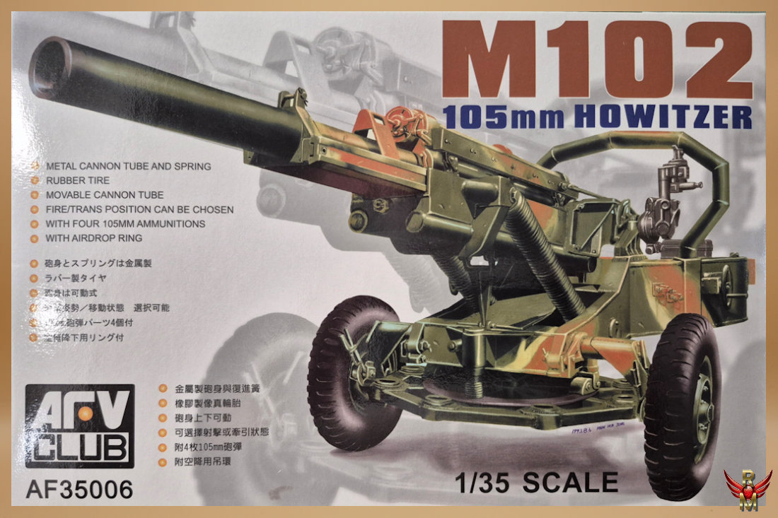 AFV Club 1/35 M102 105mm Howitzer