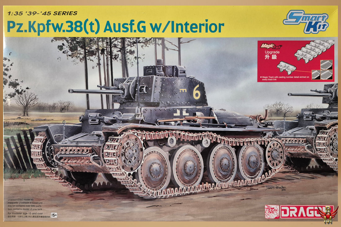 Dragon 1/35 Pz Kpfw 38(t) Ausf G with Interior
