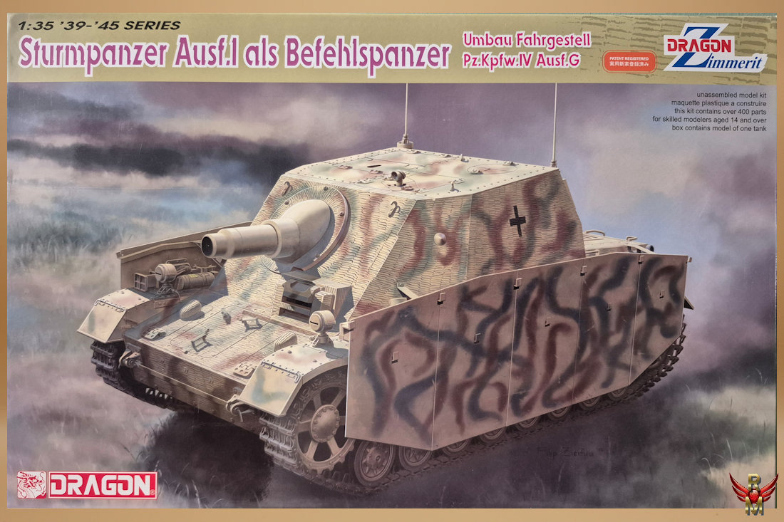 Dragon 1/35 Sturmpanzer Ausf I als Befehlspanzer