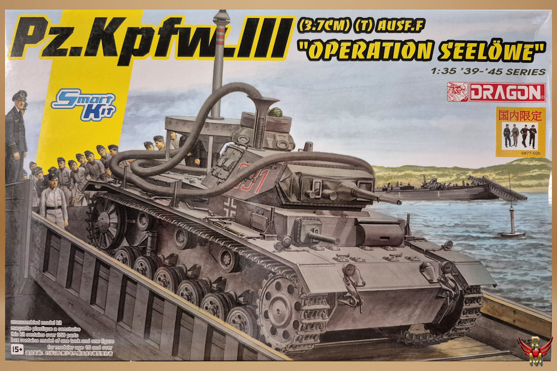 Dragon 1/35 Pz Kpfw III AusfF 37mm (T) Operation Seelöwe