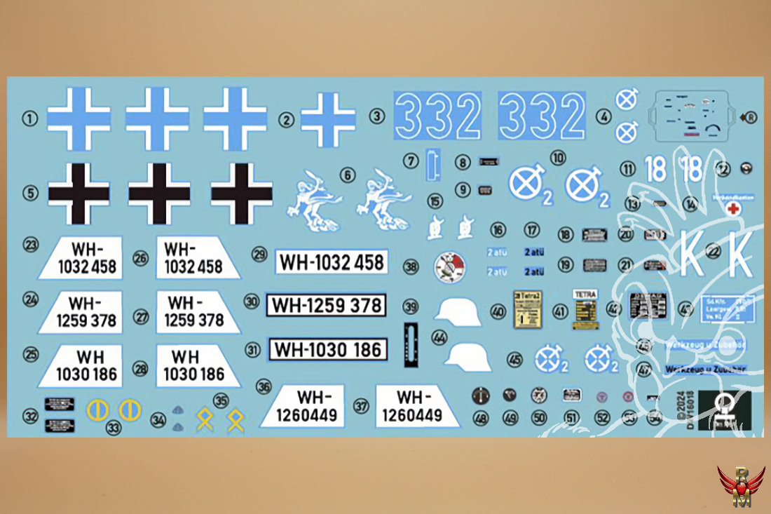 Das Werk 1/16 Sd Kfz 250/1 Ausf A