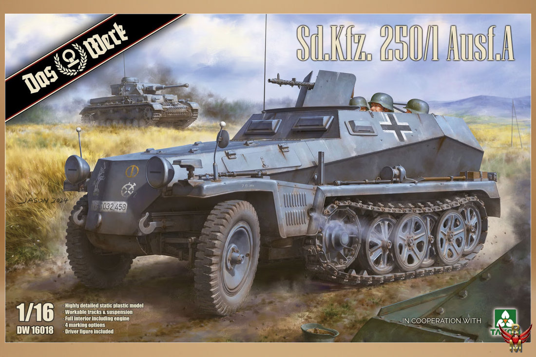 Das Werk 1/16 Sd Kfz 250/1 Ausf A