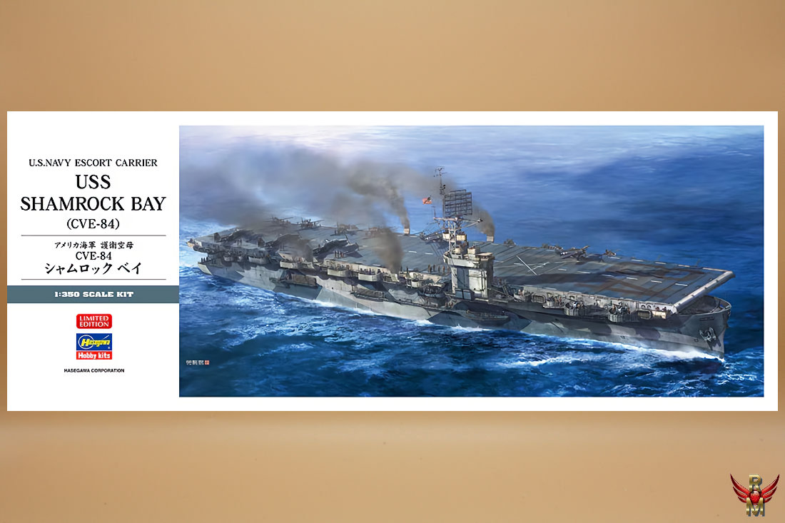 Hasegawa 1/350 US Navy Escort Carrier USS Shamrock Bay CVE-84