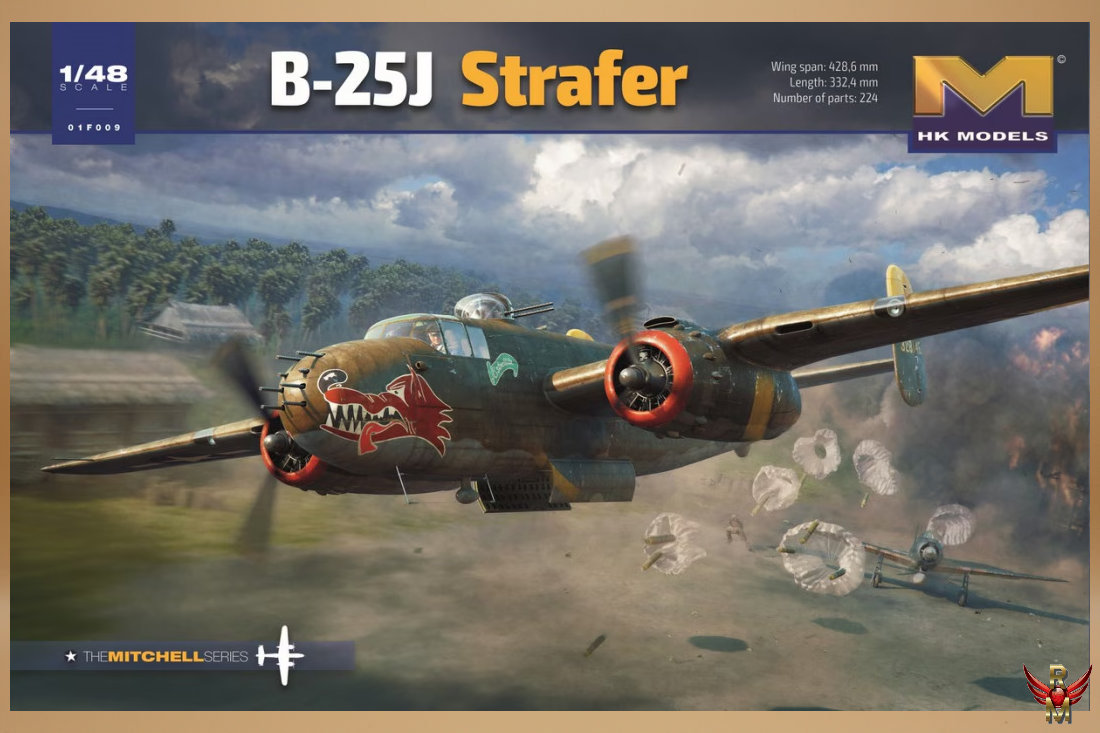 HK Models 1/48 B-25J Mitchell Strafer