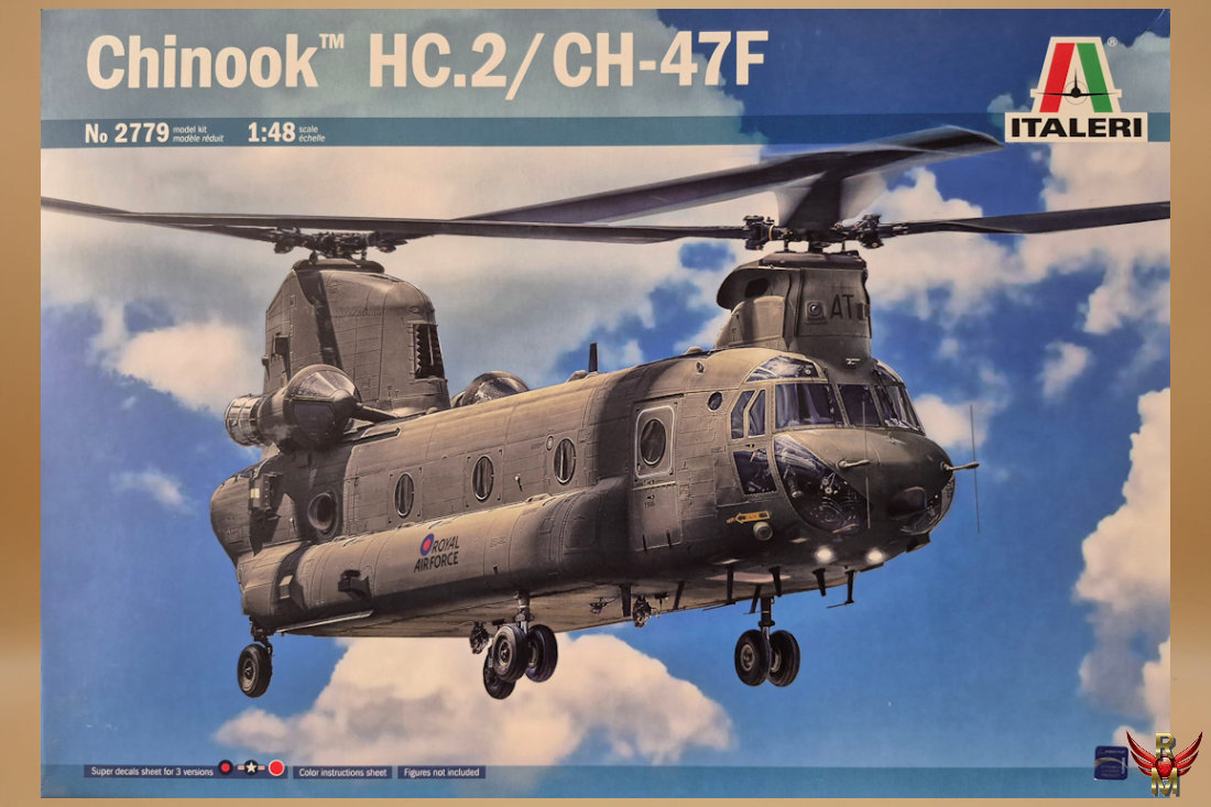 Italeri 1/48 Chinook HC 2/ CH-47F