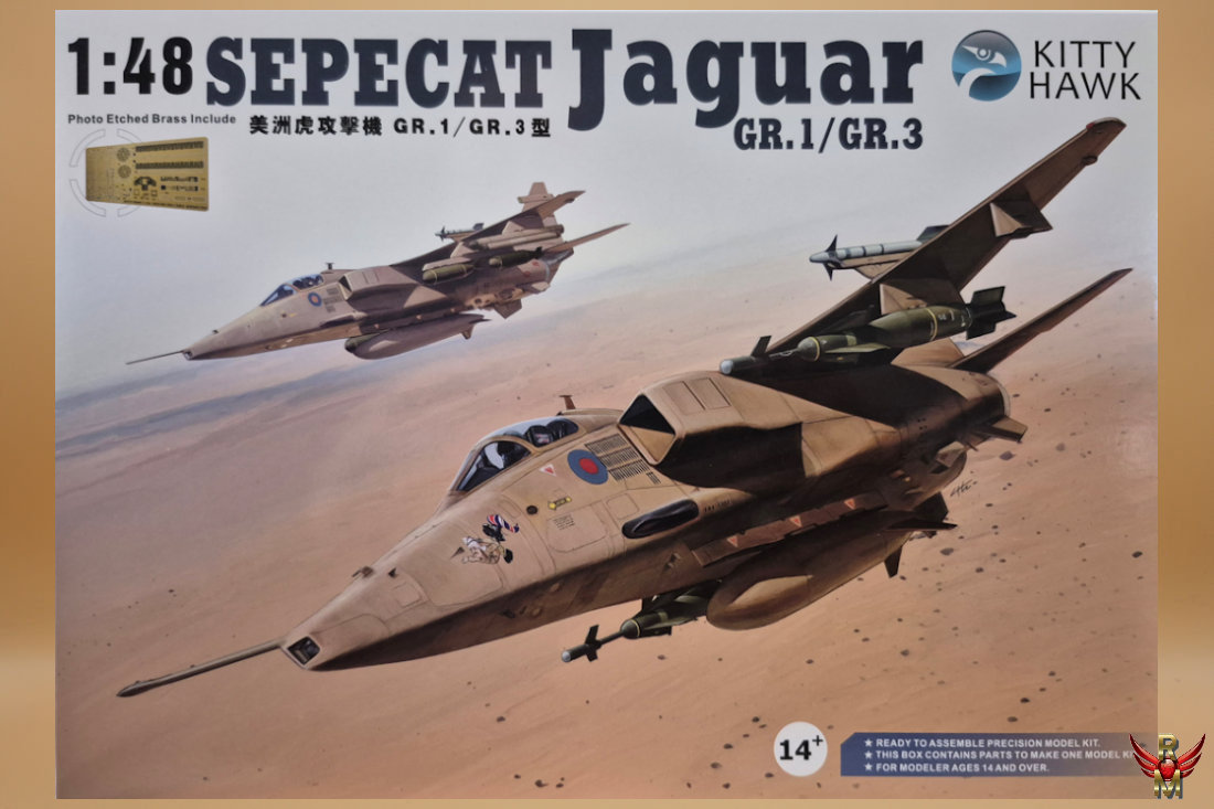 Kitty Hawk 1/48 Sepecat Jaguar GR 1/GR 3