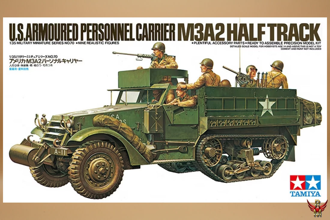 Tamiya 1/35 US Armoured Personnel Carrier M3A2 Half Track