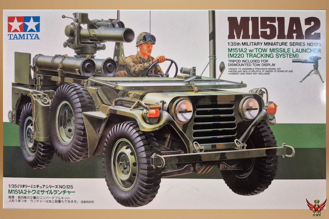 Tamiya 1/35 US M151A2 with TOW Missile Launcher M220 Tracking System