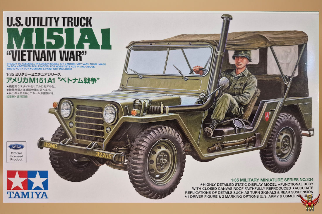 Tamiya 1/35 US Utility Truck M151A1 Vietnam War