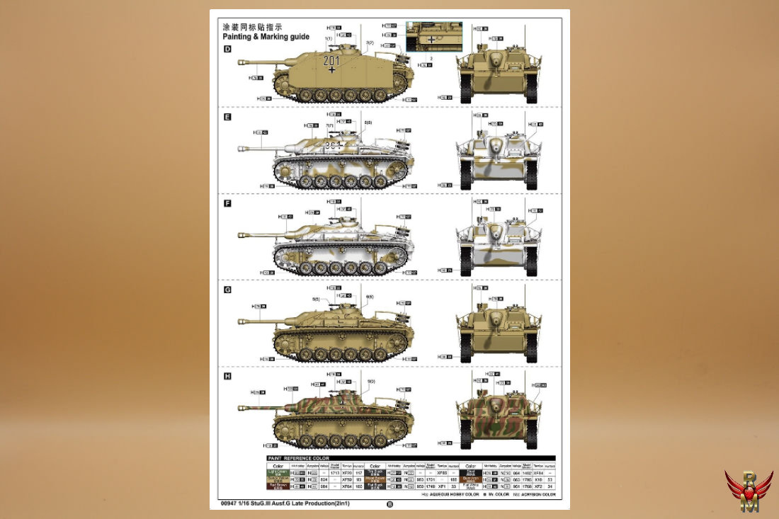 Trumpeter 1/16 StuG III Ausf G Late Production