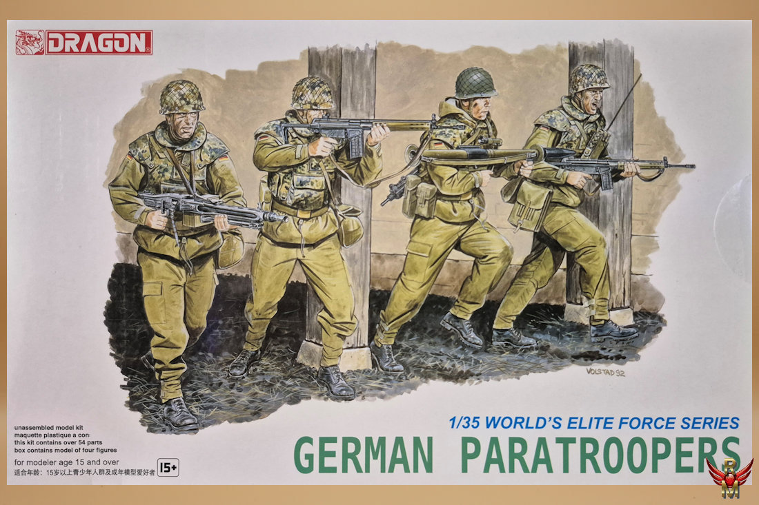 Dragon 1/35 German Paratroopers World's Elite Force Series
