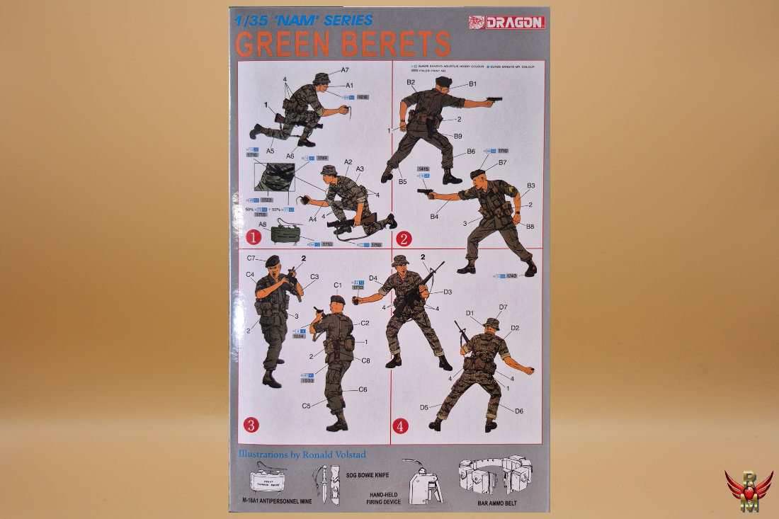 Dragon 1/35 Green Berets