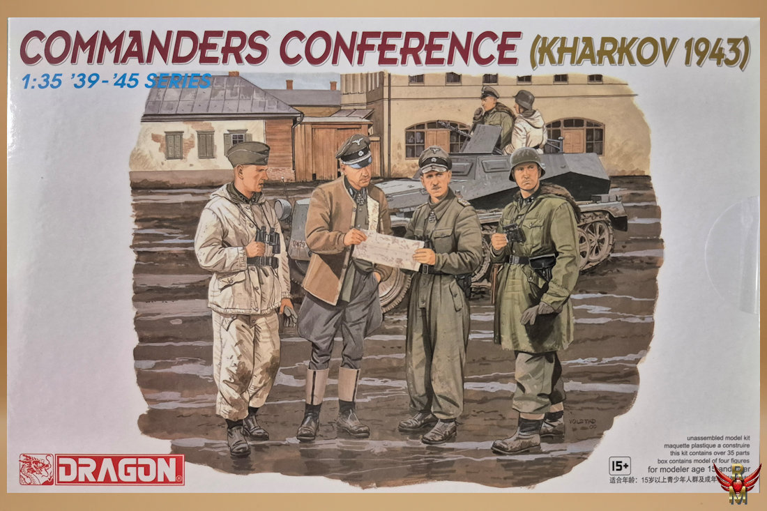 Dragon 1/35 Commanders Conference Kharkov 1943