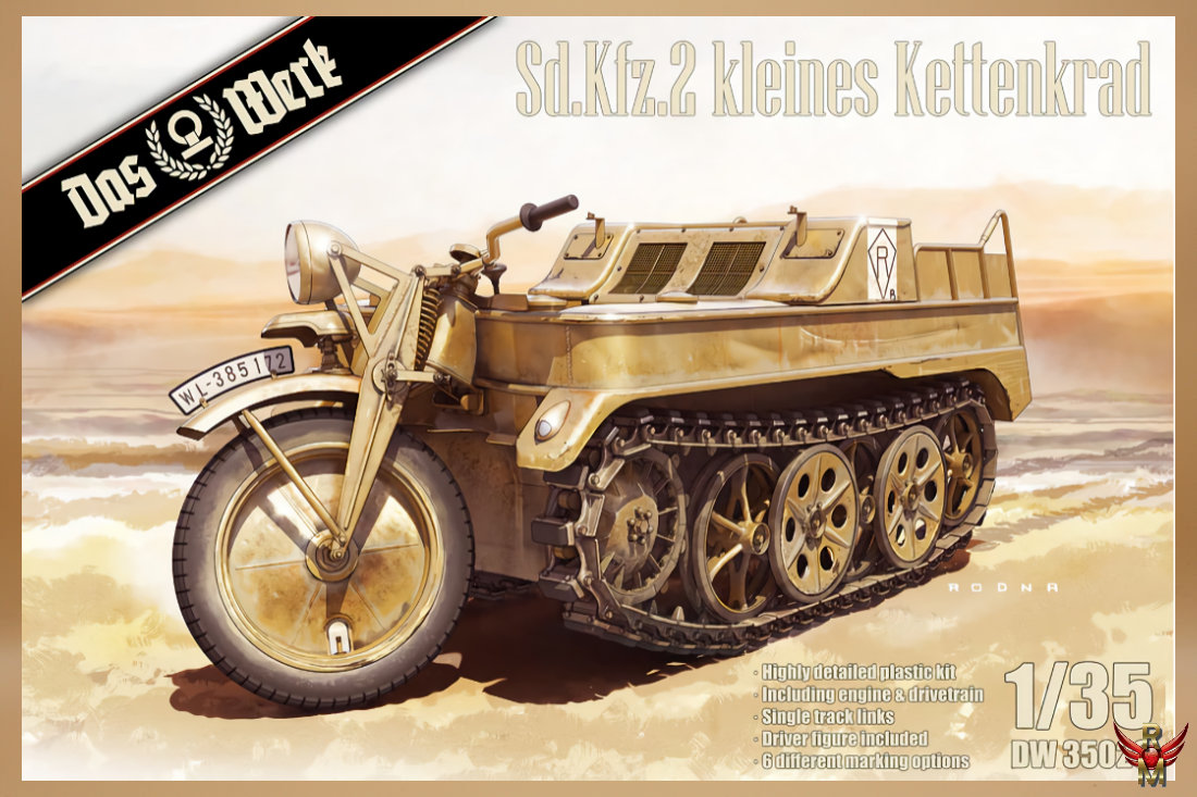 Das Werk 1/35 Sd Kfz 2 kleines Kettenkrad