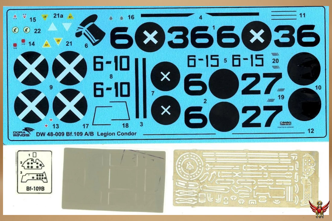 Dora Wings 1/48 Messershmitt Bf 109 A/B