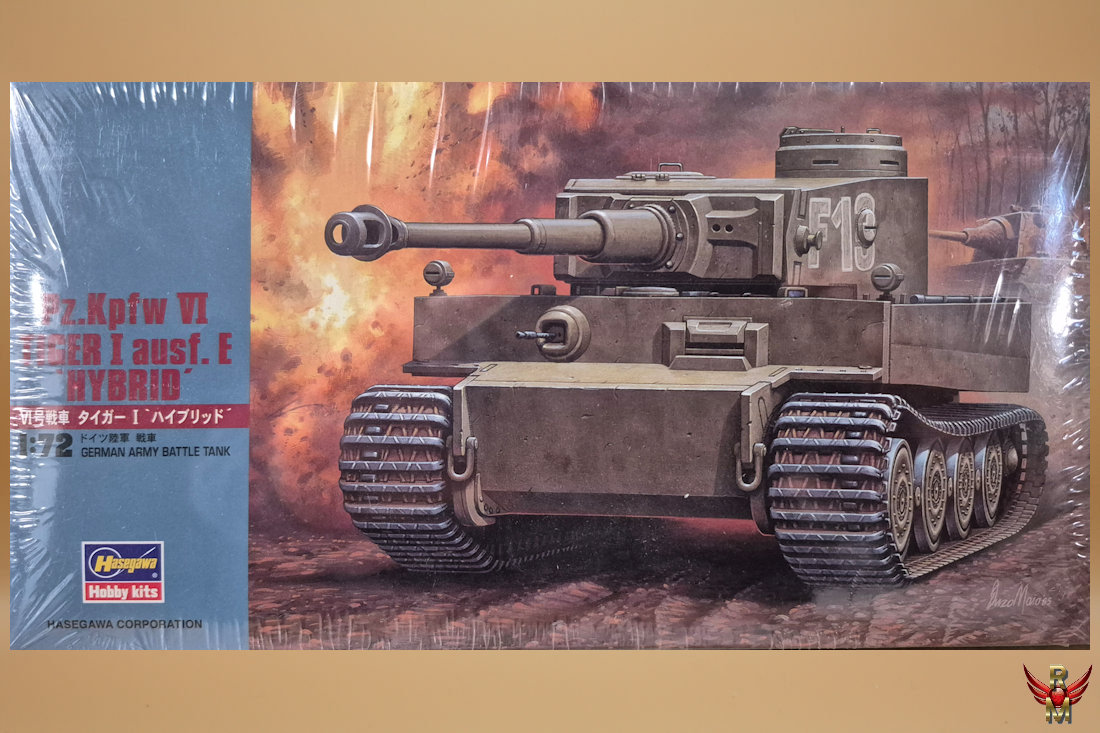 Hasegawa 1/72 Pz Kpfw VI Tiger I Ausf E Hybrid