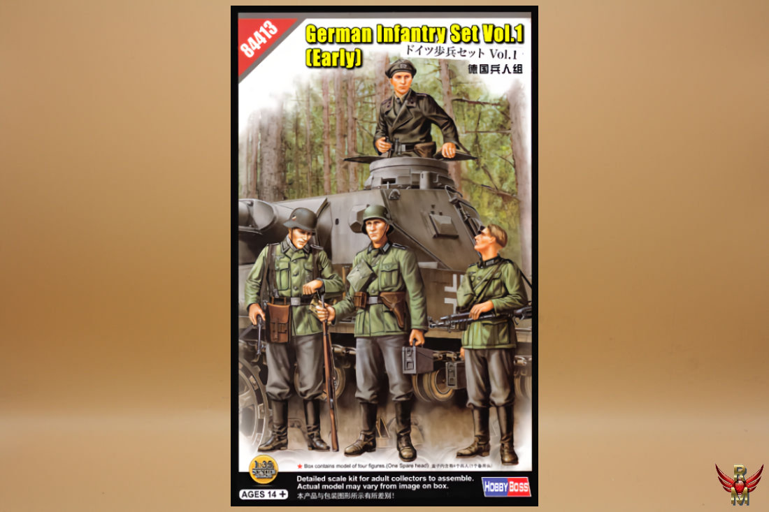 HobbyBoss 1/35 German Infantry Set Vol 1 Early