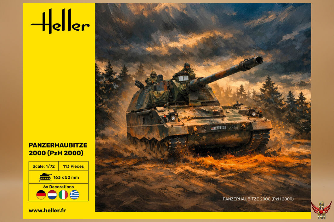 Heller 1/72 Panzerhaubitze 2000 (PzH 2000)