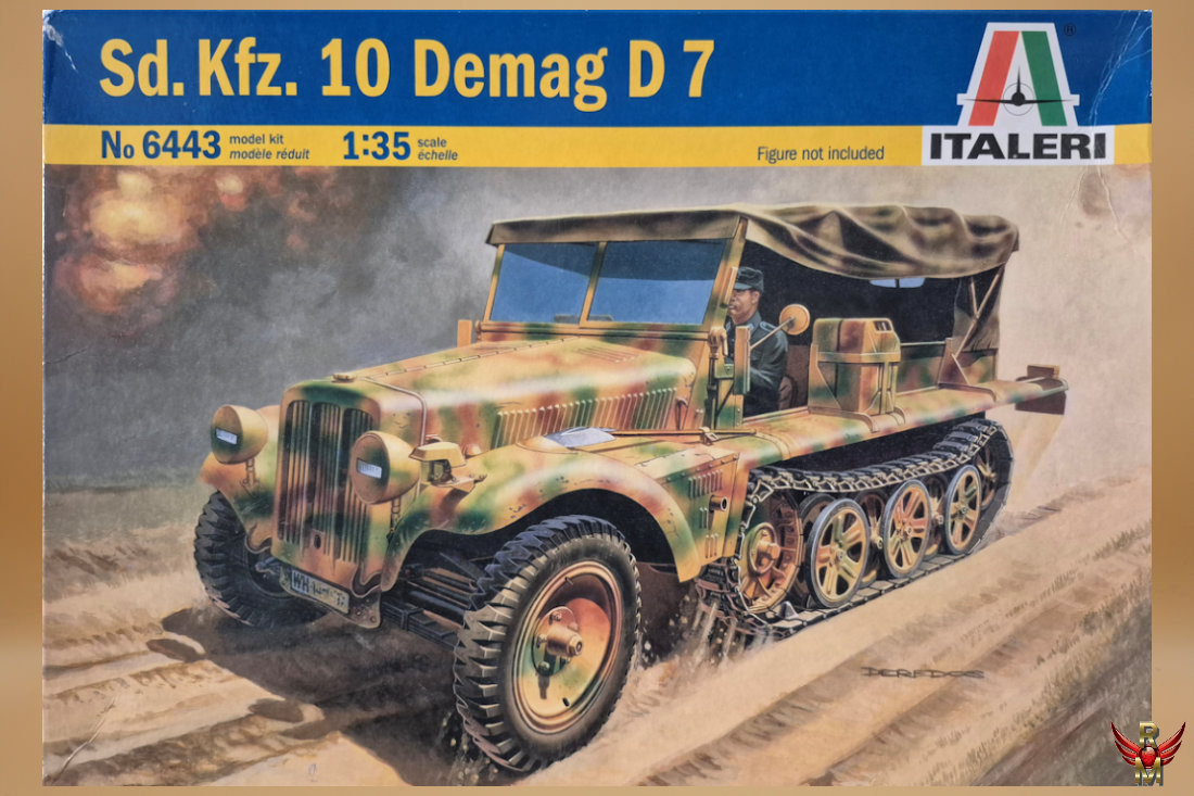 Italeri 1/35 Sd Kfz 10 Demag D 7