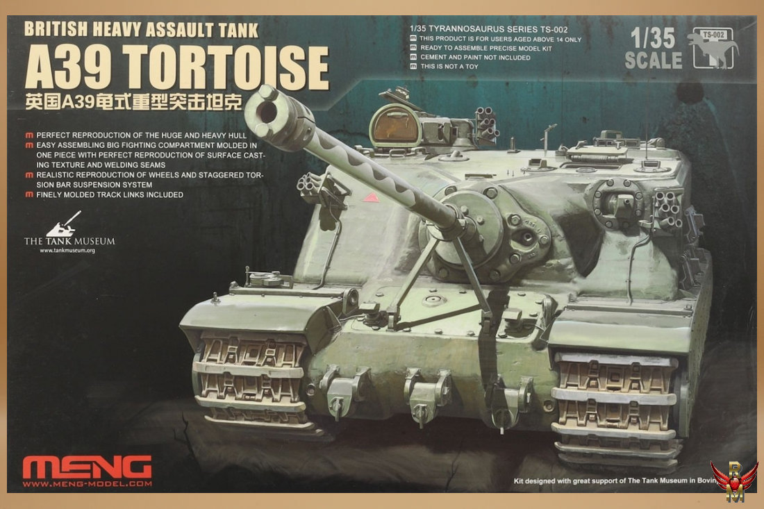Meng 1/35 British Heavy Assault Tank A39 Tortoise