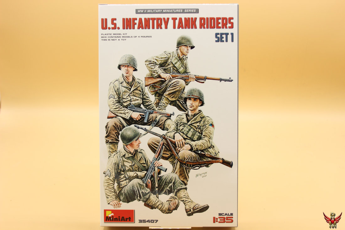 MiniArt 1/35 US Infantry Tank Riders Set-1