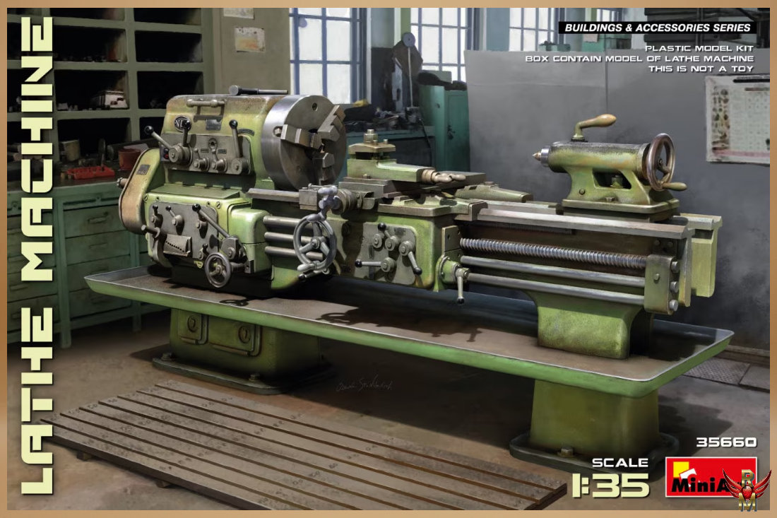 MiniArt 1/35 Lathe Machine