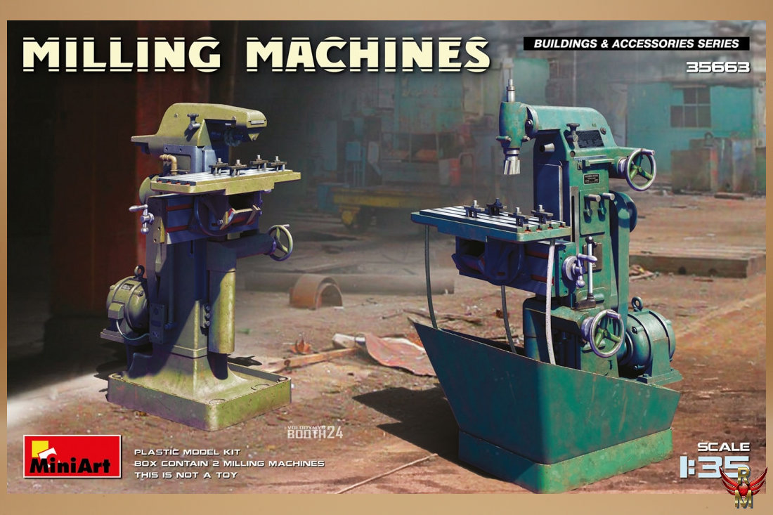 MiniArt 1/35 Milling Machines