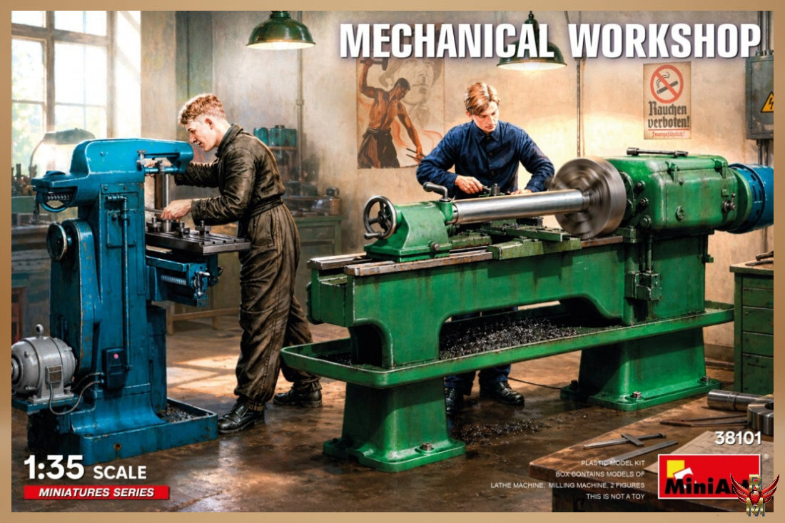 MiniArt 1/35 Mechanical Workshop